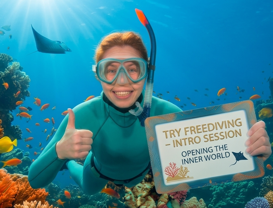 Сертификат на пробное погружение в бассейне&nbsp; -&nbsp; Фридайвинг&nbsp;